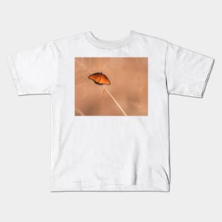 Queen Butterfly On An Autumn Day Kids T-Shirt